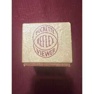 VINTAGE POCKETTE REFLEX VIEWER SLIDES & STRIP FILM OLD, BUT BRAND NEW CAMERA